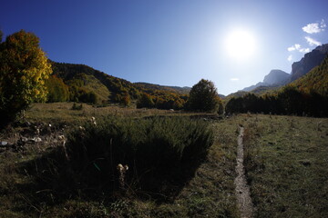 Hike to vusanje, accursed mountains