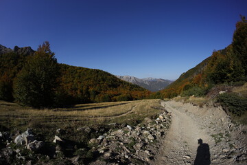 Hike to vusanje, accursed mountains