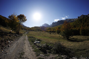Hike to vusanje, accursed mountains