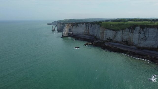 Etretat falaise d'aval