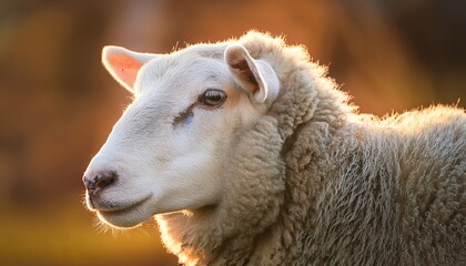 Obraz premium close up of a sheep