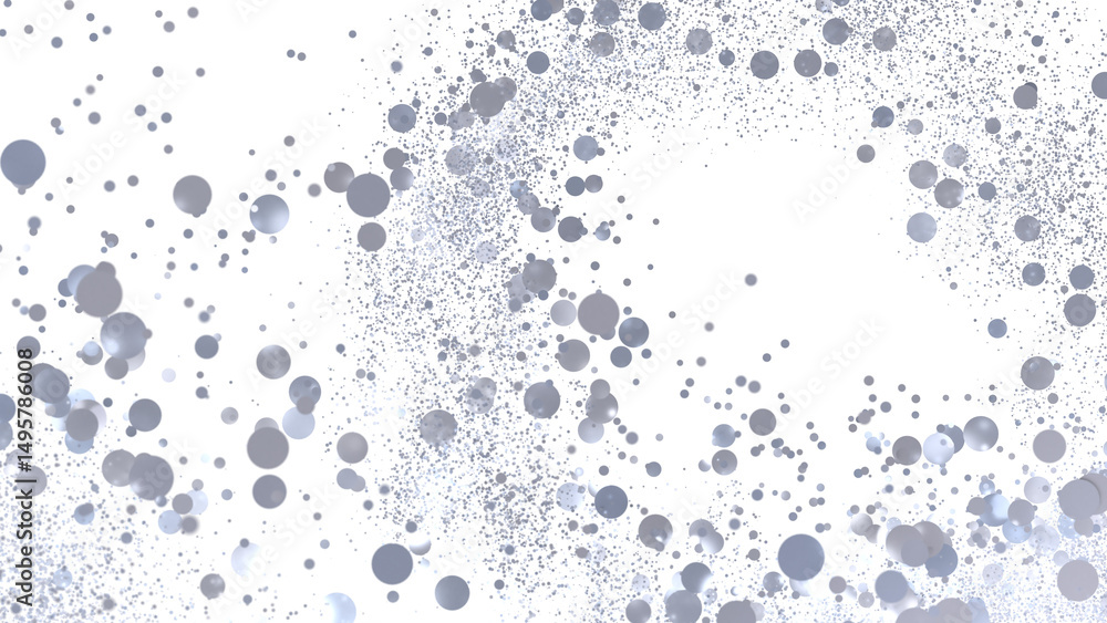 Poster abstract background with silver glitter and bokeh. perfect for festive designs.