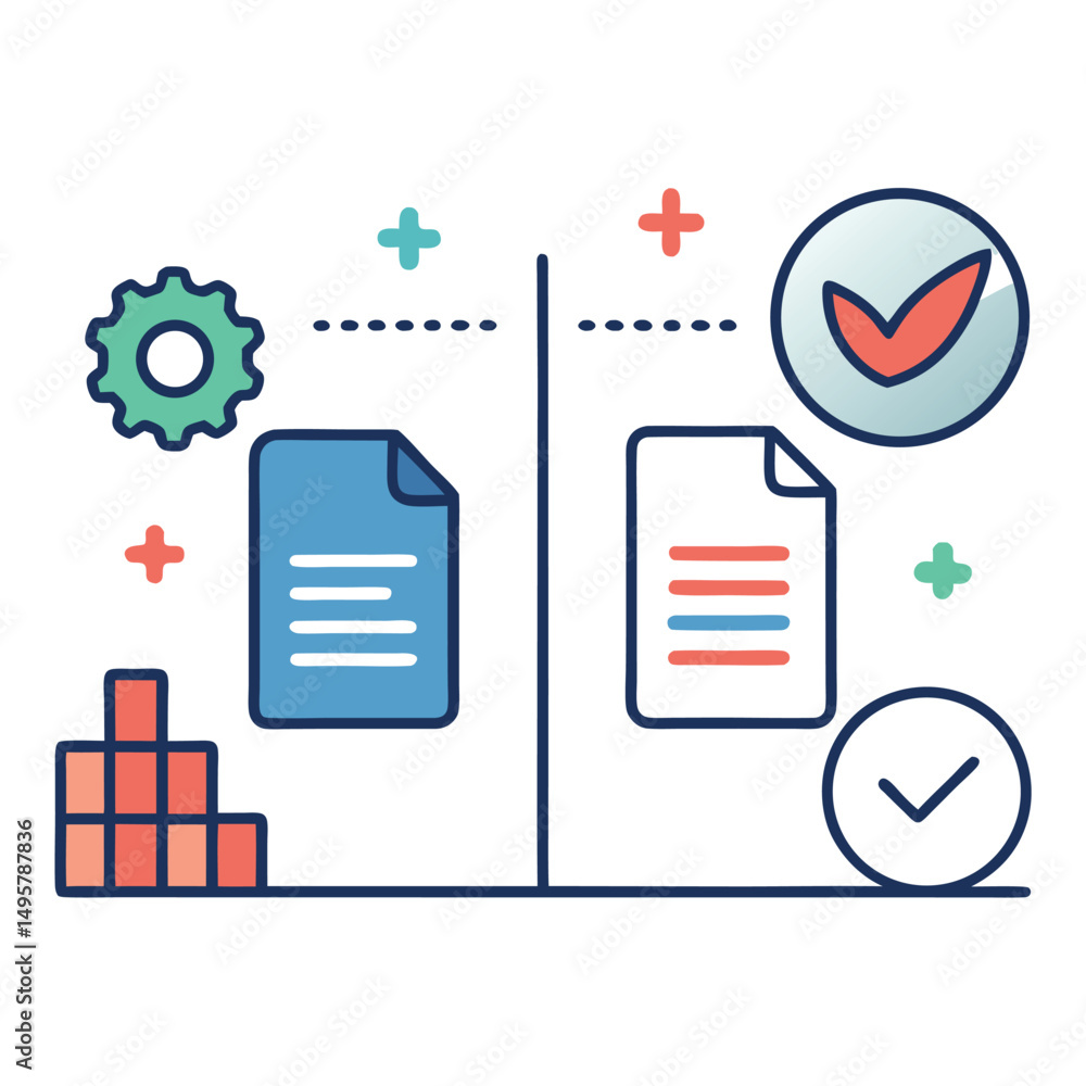 Poster balancing business strategy data analytics and project management for success