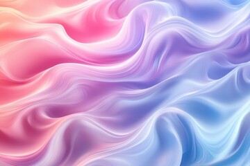 Obraz premium Abstract Colorful Wavy Background with Pink, Purple, and Blue Swirls