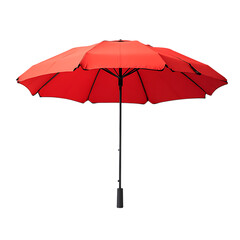 Sport Inspired Travel Beach Umbrella with a Rugged Isolated on Transparent Background