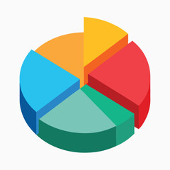Obraz premium Colorful Infographic Elements for Business Presentations and Reports