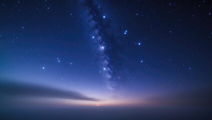 Fototapeta premium Overcast night skies