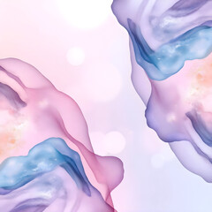 abstract watercolor background with water drops