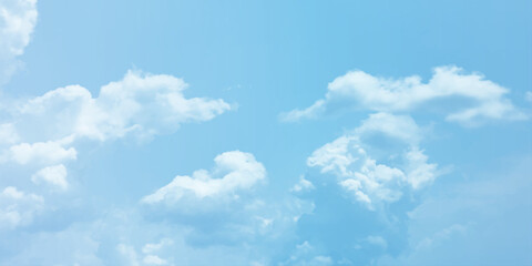 sunny sky blue light watercolor background. Aquarelle painting brush effect card paper textured canvas cloudy smoke space for text, entertaining card, template. aquamarine color graphics illustration