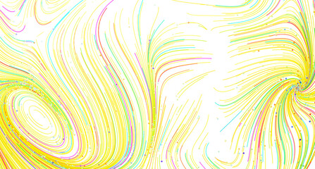 Colorful abstract background with swirling lines and vibrant colors. Perfect for design projects.