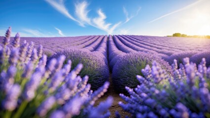Obraz premium Lavender fields located in Provence