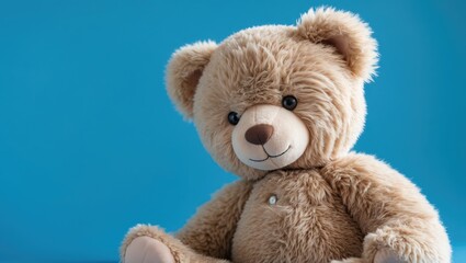 Fototapeta premium Background featuring a teddy bear