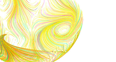 Colorful abstract background with swirling lines and vibrant colors. Perfect for modern designs.