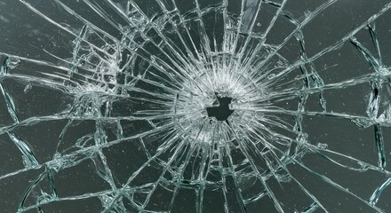 Broken Glass: A Shattered Window Effect, Photography
