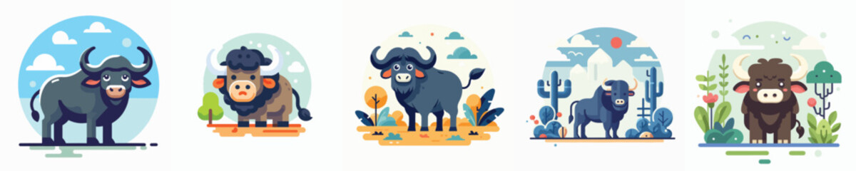 Vector of a Bison