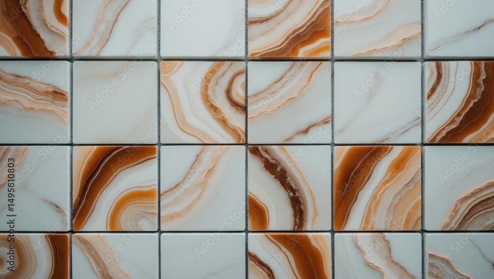 Poster background with natural marble patterns, abstract design using marble