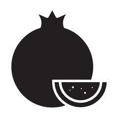 Obraz premium A slice of juicy and pulpy orange like fruit depicting citrus, vector art
