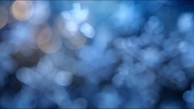 Snow flacks are going blured