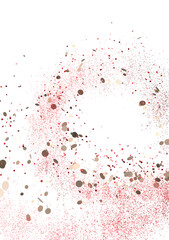 Festive confetti burst, ideal for party, celebration, or holiday designs.