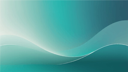 Abstract blue wave background with flowing lines and digital design elements