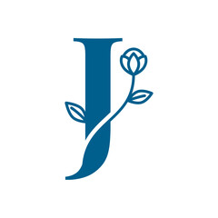 Letter J  logo design