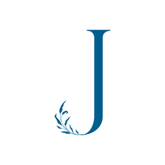 Letter J  logo design