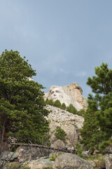 President Abraham Lincoln sculpture at Mount Rushmore National Monument, South Dakota