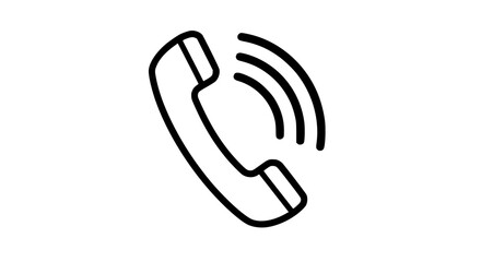 Ringing Phone Icon Call Telephone Contact Us Support