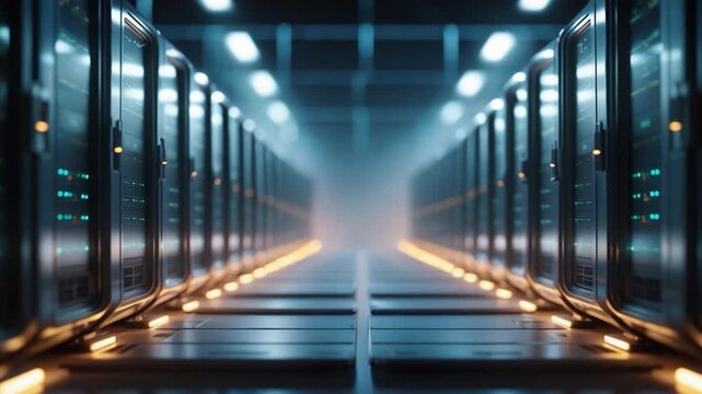 Server infrastructure in current data centers supporting crypto, business, and web services