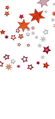 Festive background with scattered stars. Perfect for holidays, celebrations, and more.