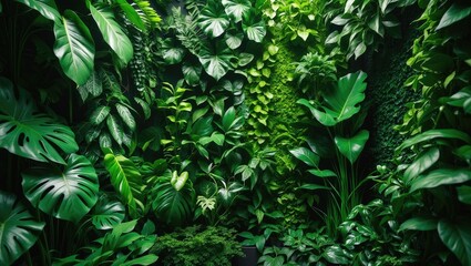 Green wallpaper featuring leaves, nature wall, and plant wall.