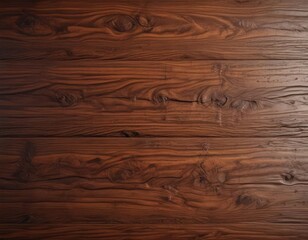 Fototapeta premium Deep brown wood grain, rich texture, knots visible , wood grain texture, wood panel, vintage wood