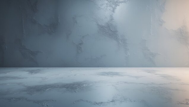 Shiny gray steel sheet with an abstract textured background