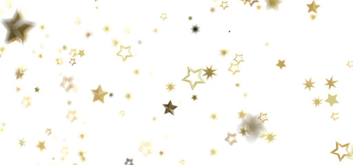 Abstract background with gold stars. Perfect for celebrations, holidays, and festive designs.
