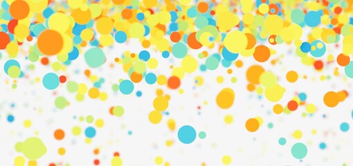 Obraz premium Abstract background with colorful bubbles. Perfect for websites, presentations, and more!