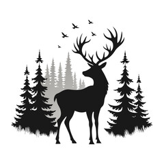 deer in the forest