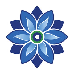 abstract flower vector illustration