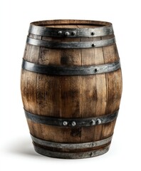 Wooden barrel, aged
