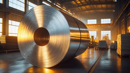 Workshop sunlight-toned industrial galvanized steel roll coil for metal sheet forming