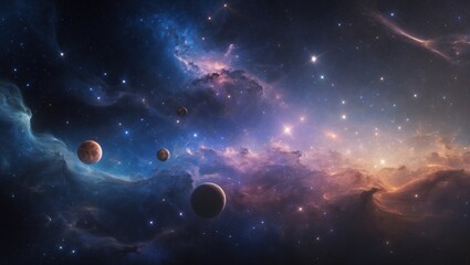 Space Objects in the Universe. Picture