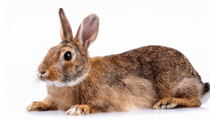 rabbit isolated on a white background