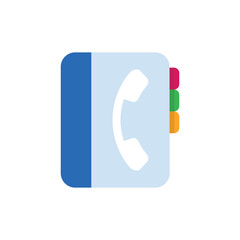 Telephone Book Vector icon