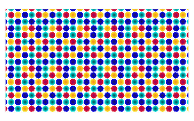 abstract background with colorful dots