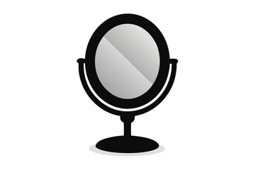 mirror isolated on white background