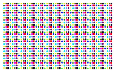seamless pattern with mosaic