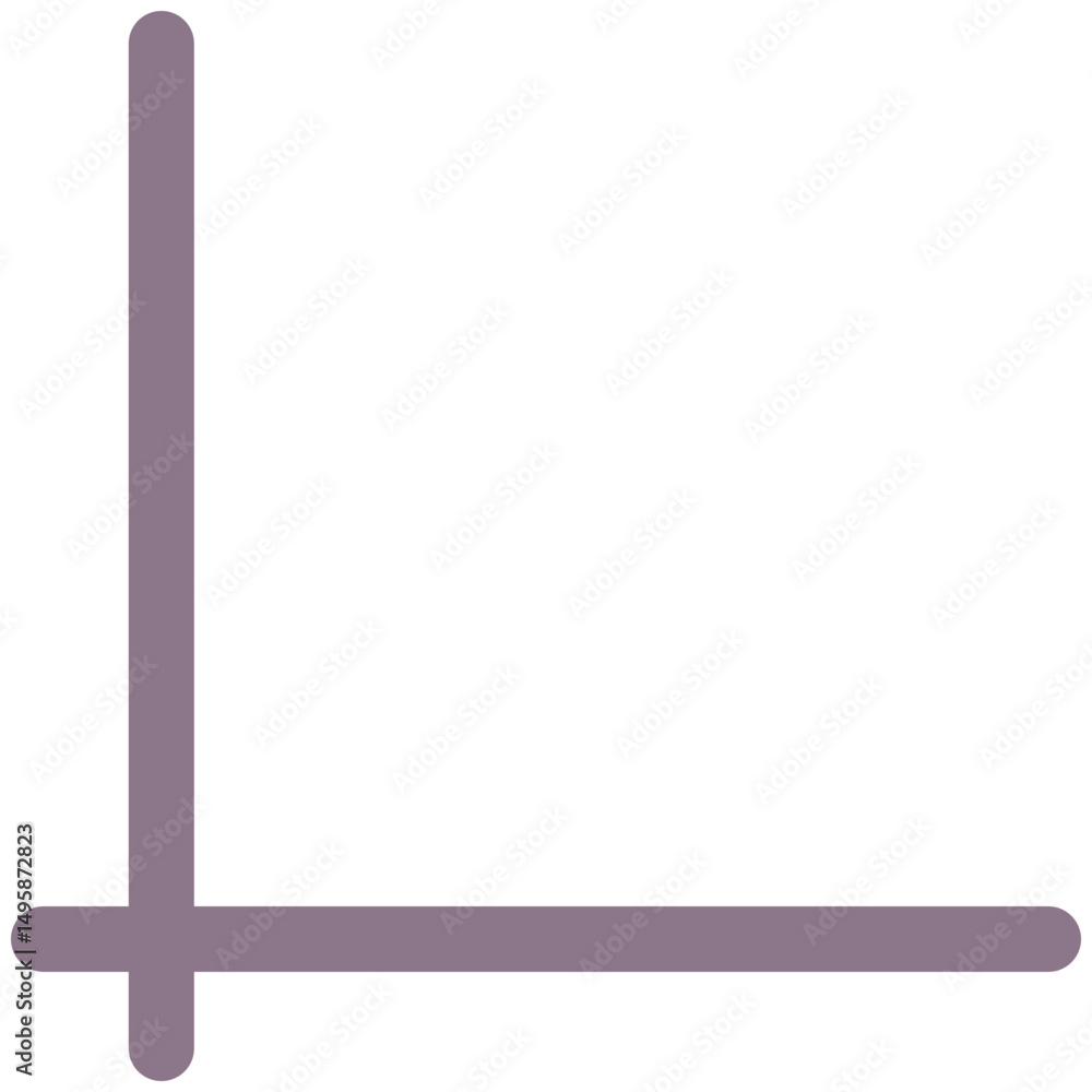 Poster scalability line icon, flat style isolated vector icon.