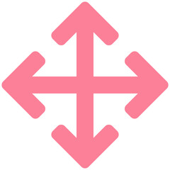 Move Icon. Image, Display, Custom Size, Flat Style Isolated Vector Icon.