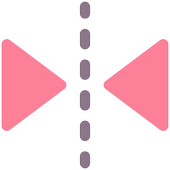 Mirror Tool Icon, Flat Style Isolated Vector Icon.