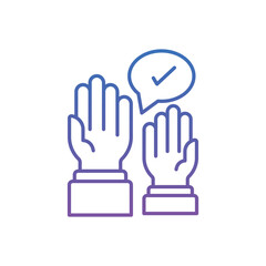 Act Of Parliment Vector icon