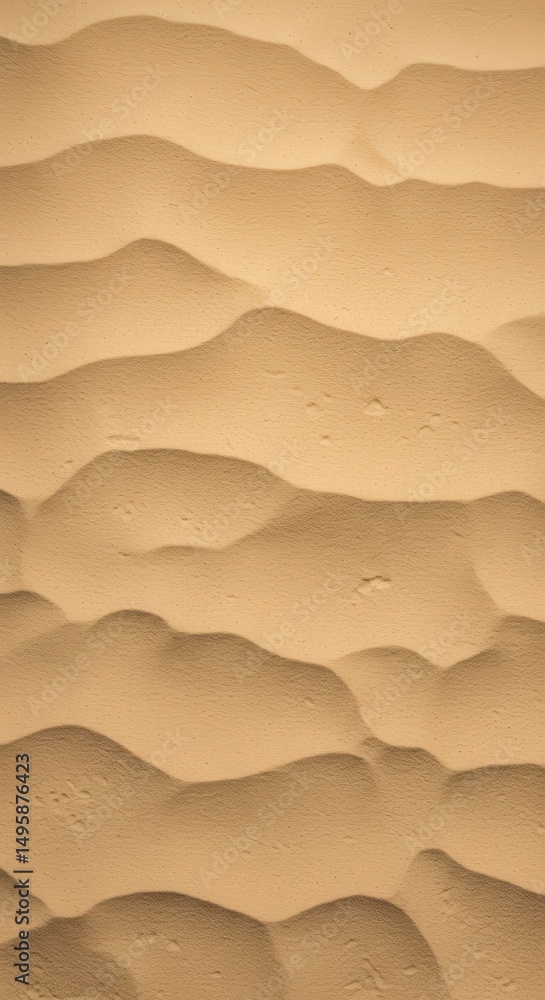 Poster abstract macro image of sand dunes with shadow and light effect. natural desert wave shape texture p